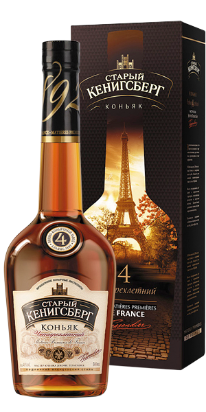 Коньяк Старый Кенигсберг 4 зв 0,5л N*6 п/у 4121860