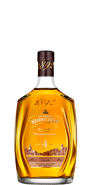 Коньяк Старый Кенигсберг 4 зв 0,5 SH*12 4736735