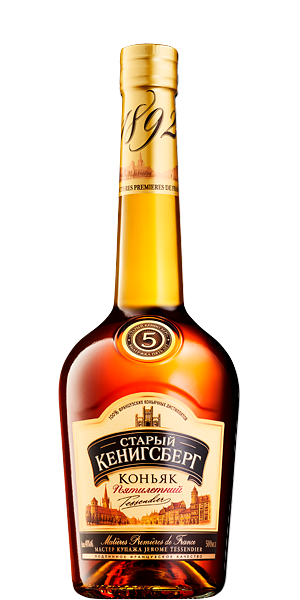 Коньяк Старый Кенигсберг 5 лет 0,5 N *6 4121482