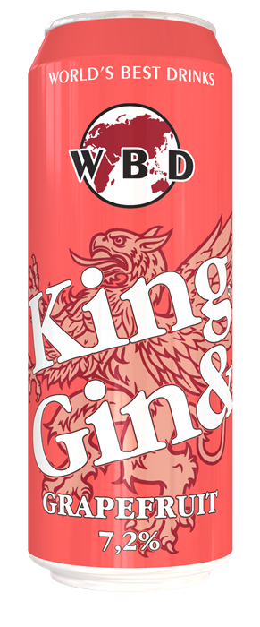 KING GIN ГРЕЙПФРУТ Ж/Б 0.45 1320131