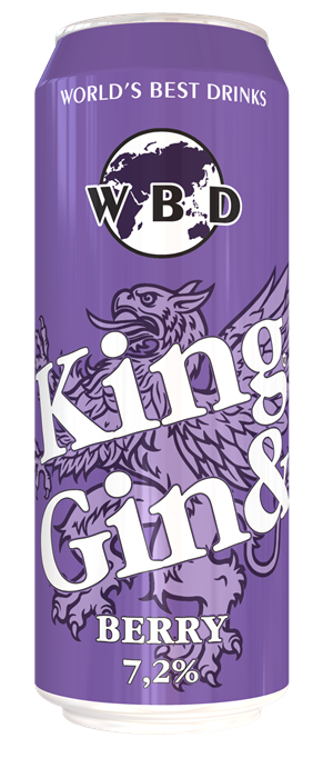 KING GIN ЯГОДЫ Ж/Б 0.45 1320133