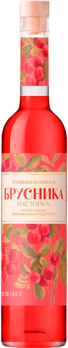 СТАНЦИЯ НАЛИВНАЯ НАСТОЙКА П/СЛ БРУСНИКА 30% 0.5 4638797