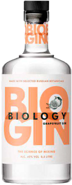 ДЖИН BIOLOGY ГРЕЙПФРУТ 40% 0.5 4635782