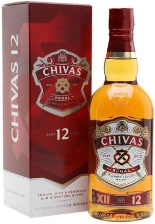 Виски шотландский купажированный Чивас Ригал 12 лет  0,5 л 2620086