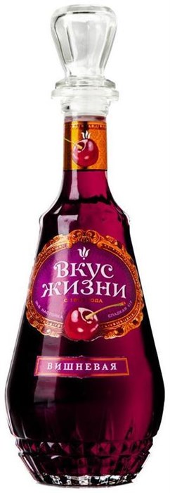 НАСТОЙКА СЛАДКАЯ ВКУС ЖИЗНИ 0.5 ВИШНЯ 2770555