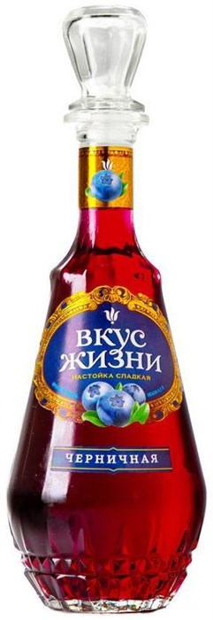 НАСТОЙКА СЛАДКАЯ ВКУС ЖИЗНИ 0.5 ЧЕРНИКА 2770559