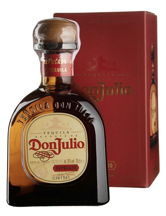 Текила Дон Хулио Репосадо ПУ 0,7 л 4810861