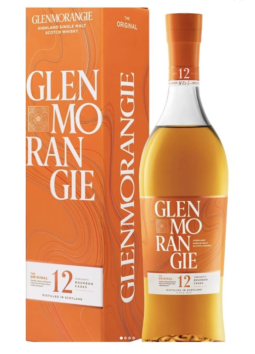 Виски шотландский односолодовый «ГЛЕНМОРАНДЖИ СИНГЛ МАЛТ 12 лет» 0,7 л 4816612