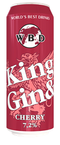KING GIN ВИШНЯ Ж/Б 0.45 1320130