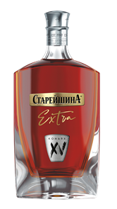 СТАРЕЙШИНА 15 ЛЕТ EXTRA 0.5 П/У + БОКАЛ 4735179