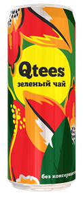 QTEES ЧАЙ ЗЕЛЕНЫЙ 0.33 (12) 1320168