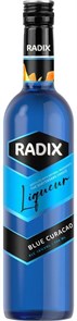 ЛИКЕР RADIX АПЕЛЬСИНОВЫЙ BLUE CURACAO 18% 0.7 4810034
